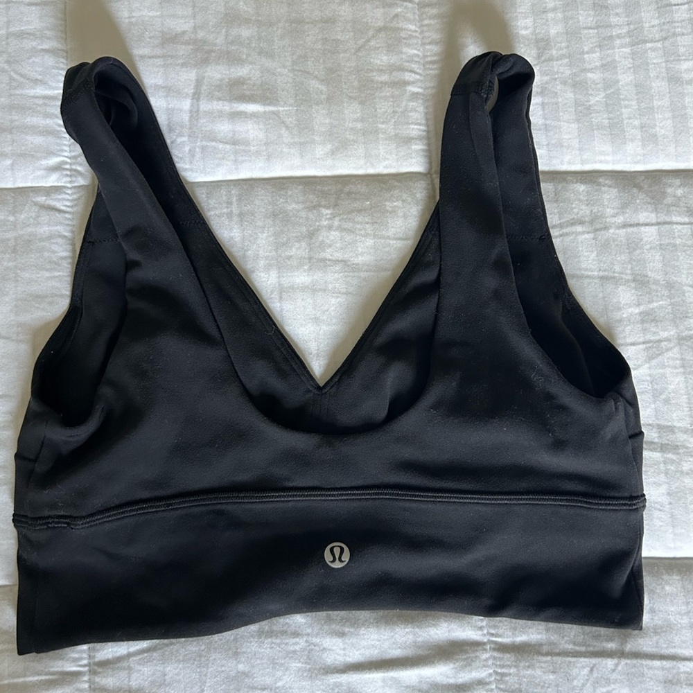 lululemon athletica Black Seamless Bra for Comfort